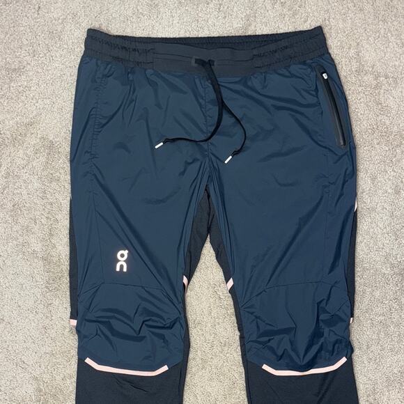 On Running Blue Performance Running Pants Joggers Men's XXL - Picture 4 of 9